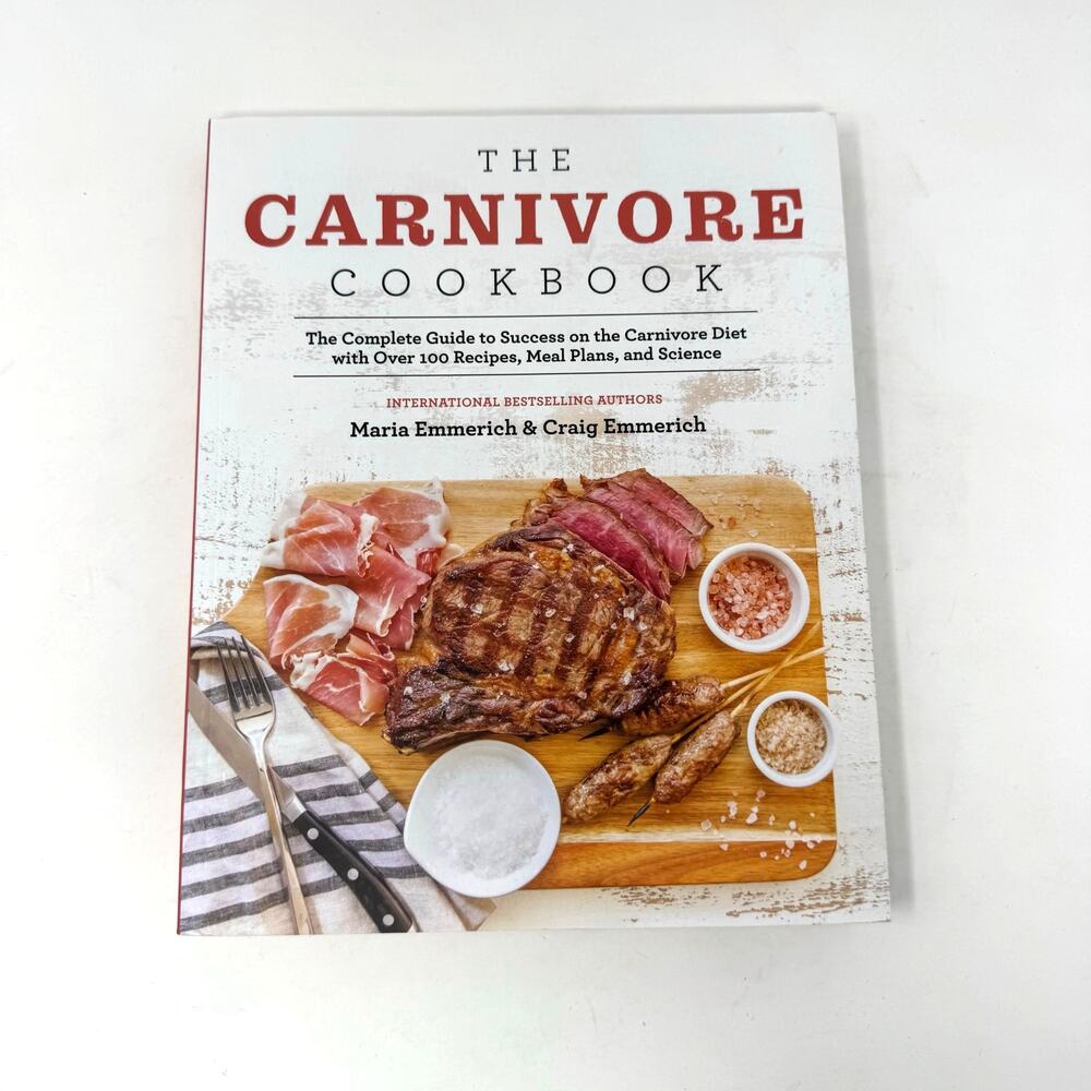 The Carnivore Cookbook Maria Emmerich Craig Low Carb Meat Diet Paperback